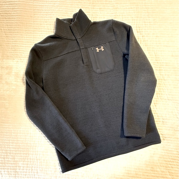 Men’s Under Armour Cold Gear Fleece Pullover Size Medium - Picture 1 of 7